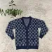 Womens Gucci Burgundy GG Print V Neck  Knit Cardigan Outerwear #B67695