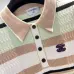 Chanel Monogram Knit Short Sleeve Crew Neck Blouse #A63659