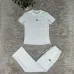 Alo Yoga Women's Loungewear Sets  Signature Logo Design in Black   White with Comfortable Fit for Active Fashionistas #A57323