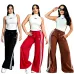 Black Tube Top White Long Skirt Adidas Two‑Piece Outfit #B67626