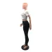 Prada Two-piece set including a new cross-border European and American independent website high street fashion brand letter-printed short-sleeved T-shirt and long pants #A64627