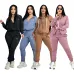 Special Offer Alo Yoga Women's Loungewear Sets Signature Logo Design in Black White with Comfortable Fit for Active Fashionistas #A58991