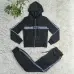 Women's D-ior CD Pattern Hoodie and Pants Set with Side Stripe #A47228
