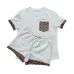 Women's Gucci GG Pattern T-Shirt  Shorts Set price drop #A46484